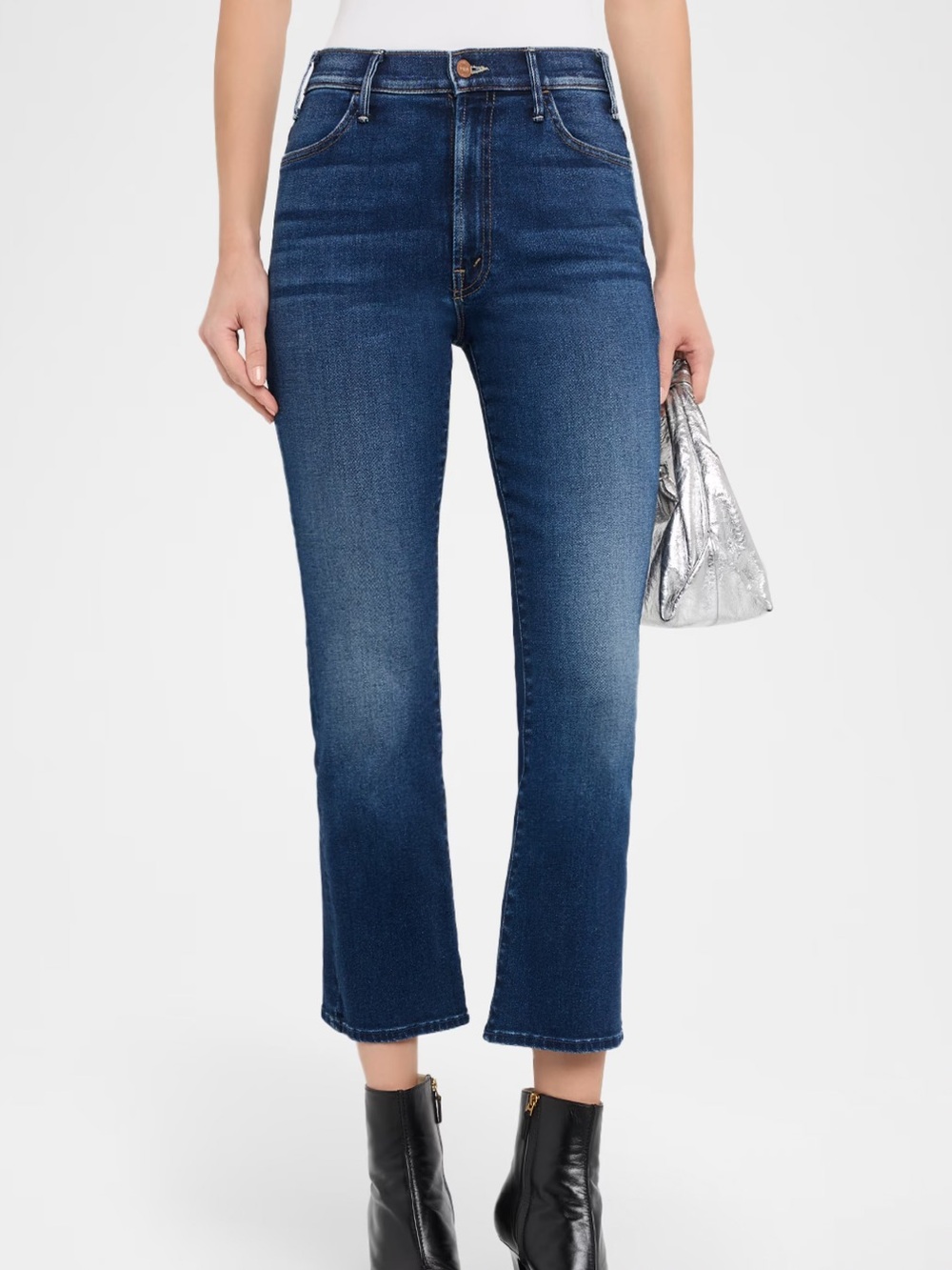 NWT MOTHER The Hustler Ankle Jeans - Size 26